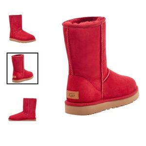 Red Classic Short Uggs